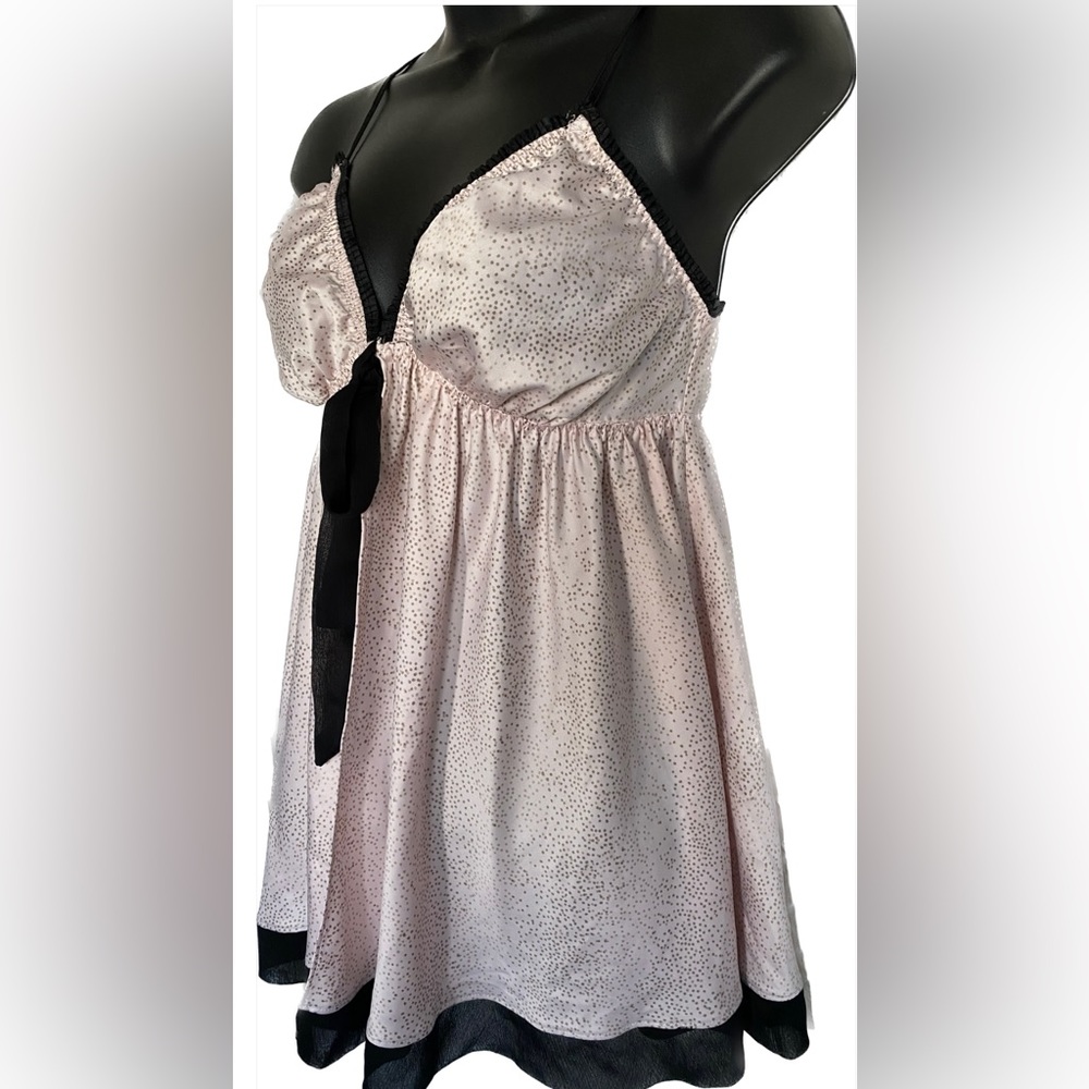 Jacob PNK/GLD/BLK Nightgown, M  *P1098